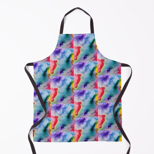Item preview, colour splash, purple red blue on black pattern designed and sold by fra02.
