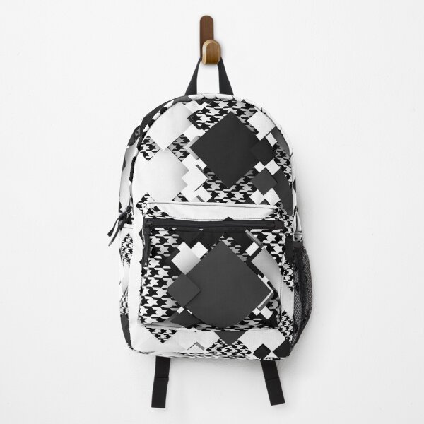 Item preview, 3D Abstract Modern Houndstooth Argyle (Gray/Black/White) designed and sold by hyproinc.