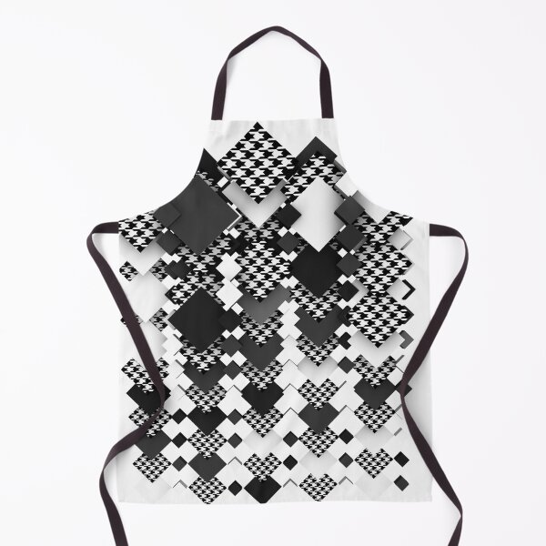 Item preview, 3D Abstract Modern Houndstooth Argyle (Gray/Black/White) designed and sold by hyproinc.