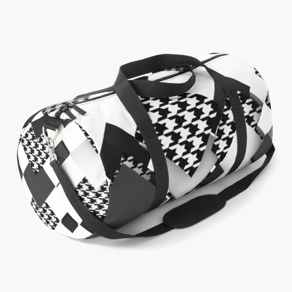 Item preview, 3D Abstract Modern Houndstooth Argyle (Gray/Black/White) designed and sold by hyproinc.