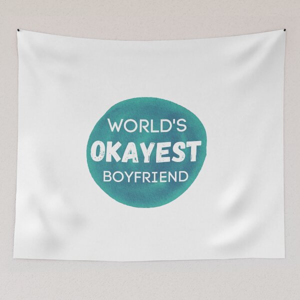 Item preview, World's Okayest Boyfriend designed and sold by sherwinc.