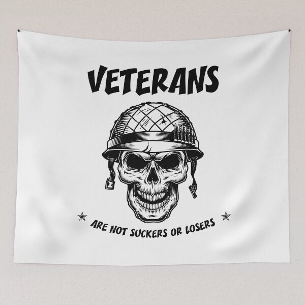 Item preview, Veterans Are Not Suckers Or Losers designed and sold by ZINE07.