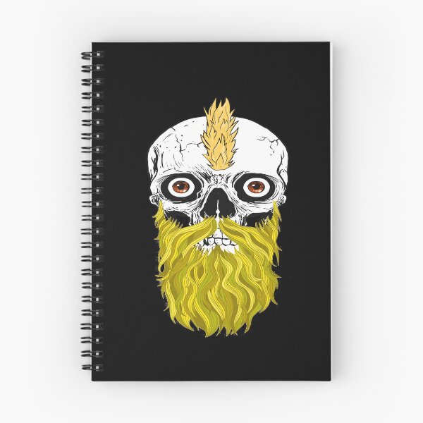 Item preview, Skull with Beard - Bearded Skull Blondie designed and sold by Coder-T.