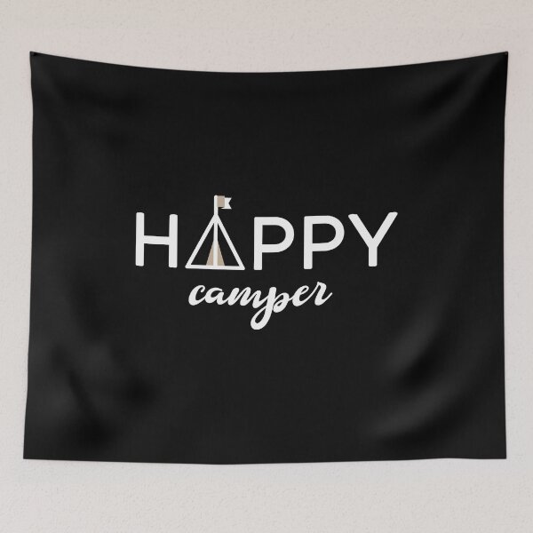 Item preview, Happy Camper Camping Caravan Motorhome Gift designed and sold by teeseeds.