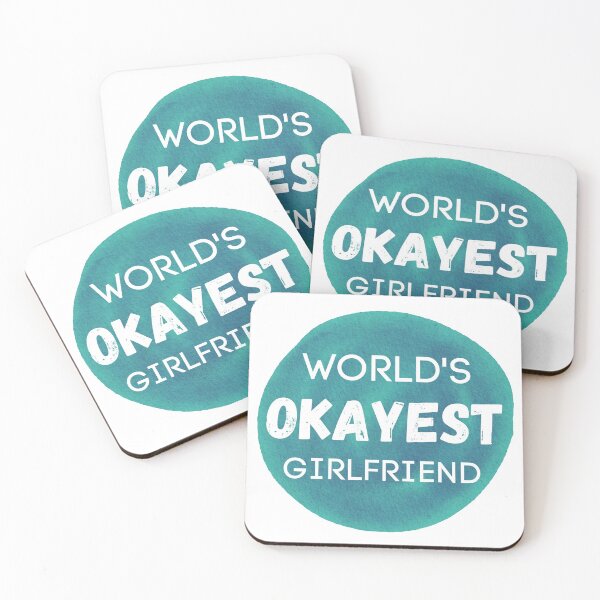 Item preview, World's Okayest Girlfriend designed and sold by sherwinc.