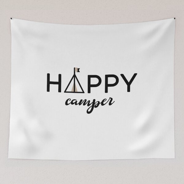 Item preview, Happy Camper Camping Caravan Motorhome Gift designed and sold by teeseeds.