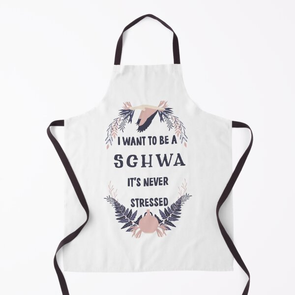 Item preview, Funny I want to be a schwa it's never stressed gift idea for phonetics lovers designed and sold by Artysneak.