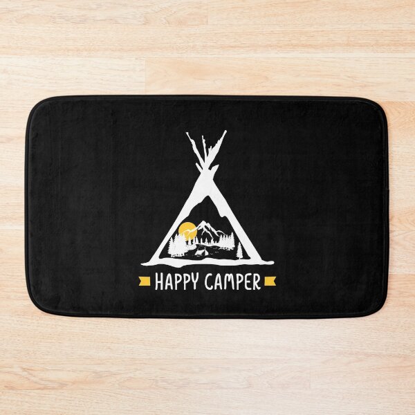 Item preview, Happy Camper Camping Caravan Motorhome Gift designed and sold by teeseeds.