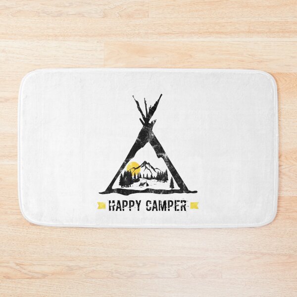 Item preview, Happy Camper Camping Caravan Motorhome Gift designed and sold by teeseeds.