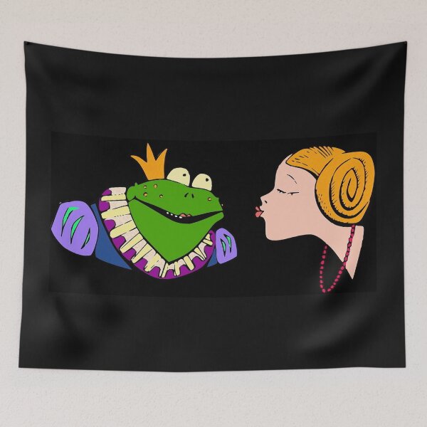Item preview, Nice Frogs pets animals sweet cute funny cartoon kissing princess designed and sold by Coolstuff4you71.
