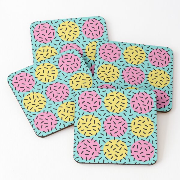 Item preview, Memphis Polka Dot Sprinkles Pattern 126 designed and sold by tonymagnerart.