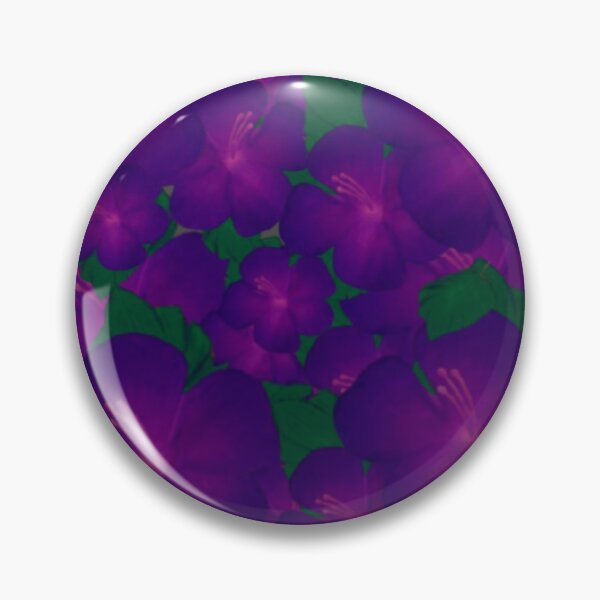 Item preview, purple hibiscus pattern designed and sold by UNApologetical.