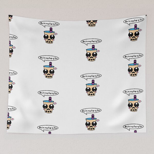 Item preview, DTEH Man Bubble Tea Love Design designed and sold by DTEH.