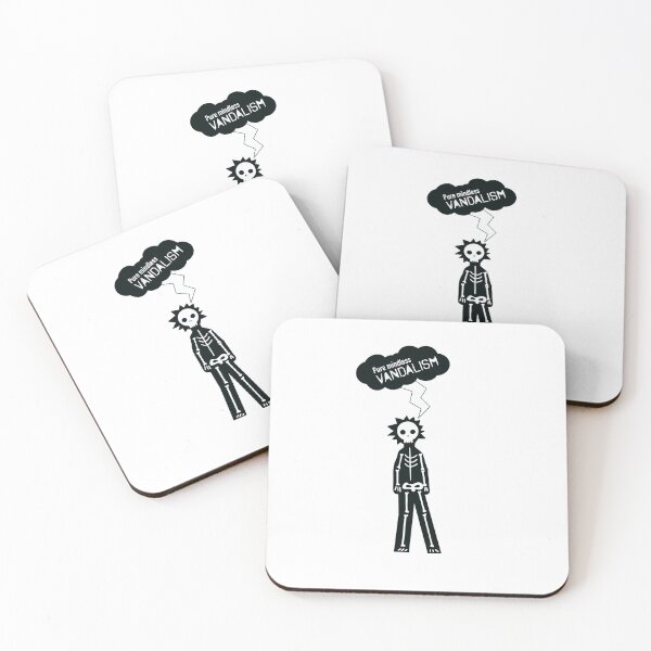 Item preview, Misfits - pure mindless vandalism  designed and sold by Natasha Greene.