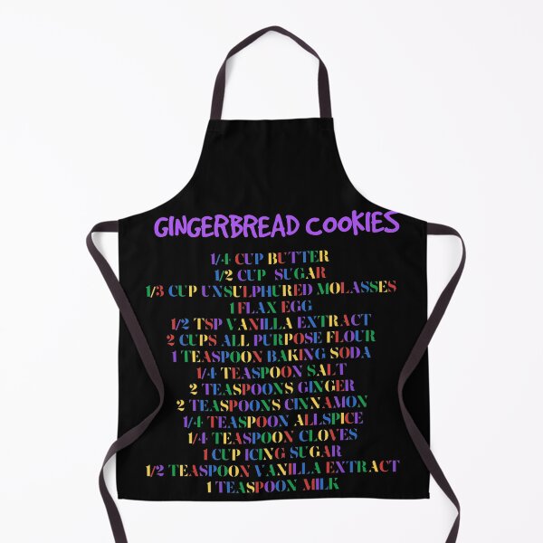 Item preview, Gingerbread cookies ingredients recipe designed and sold by Aura-E.