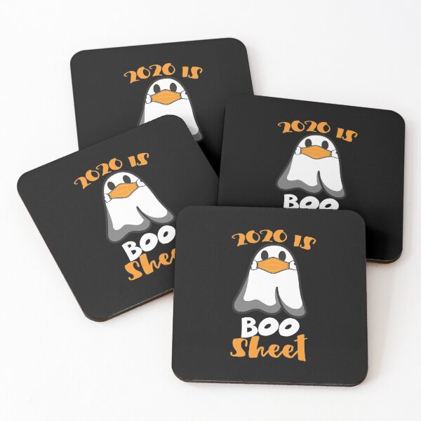 Item preview, 2020 Boo Sheet for Women Men - Ghost in Mask Halloween designed and sold by majidkacm.