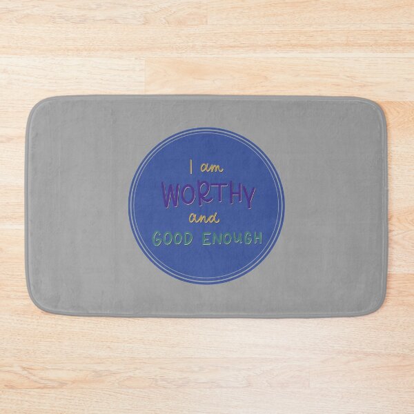 Item preview, I am Worthy and Good Enough designed and sold by Gold Star Creative.