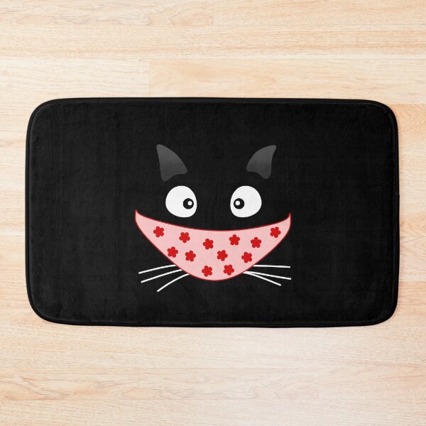 Item preview, Black Cat Mask designed and sold by Printedarts.