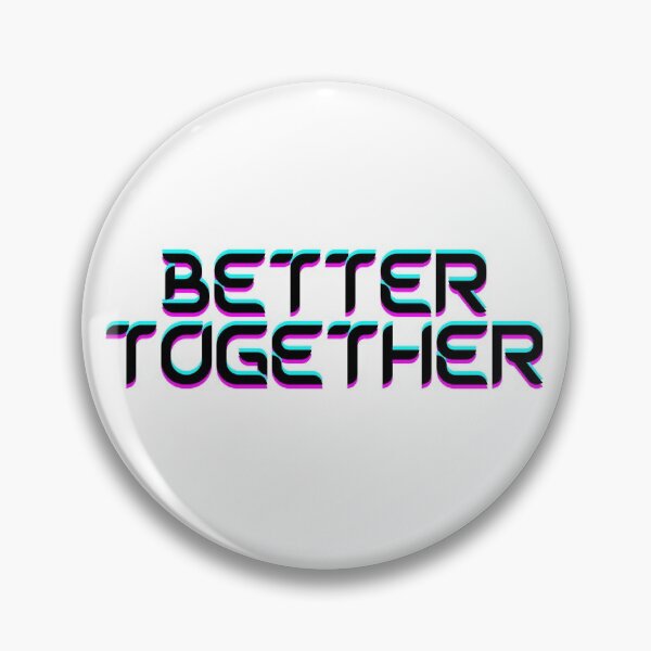 Item preview, Better together - glitch art designed and sold by Euc lid.