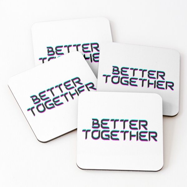 Item preview, Better together - glitch art designed and sold by Euc lid.