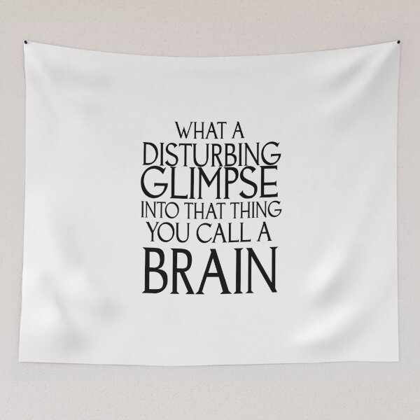 Item preview, The Umbrella Academy-Inspired "What A Disturbing Glimpse..." designed and sold by mulberrydragon.