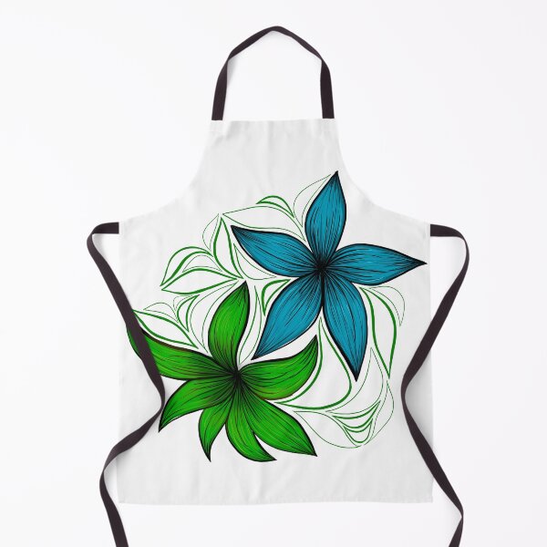 Item preview, Blue And Green Flowers designed and sold by EArtist.