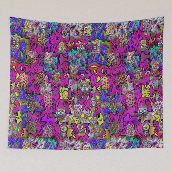 Item preview, Graffiti 37 tapiz 9 designed and sold by Diego Manuel Rodriguez.