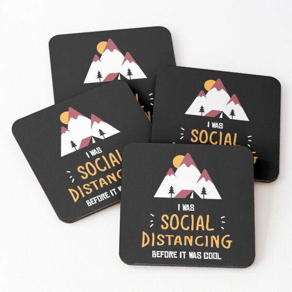 Item preview, Social Distancing Gift Funny Camper Virus designed and sold by teeseeds.