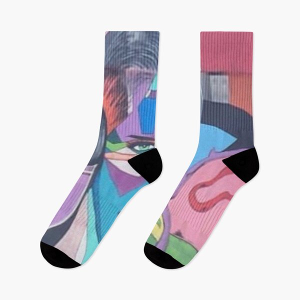 Item preview, Graffiti Woman Listening to EDM designed and sold by mreleganza.