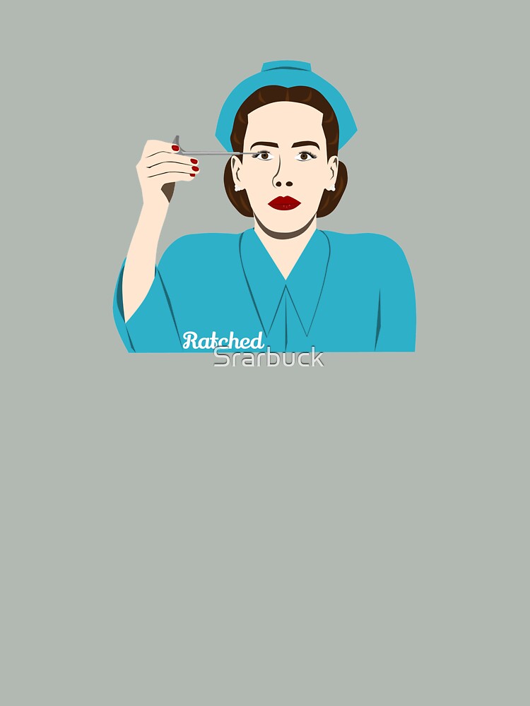 Thumbnail 4 of 4, Boxy T-Shirt, Nurse Ratched designed and sold by Srarbuck.