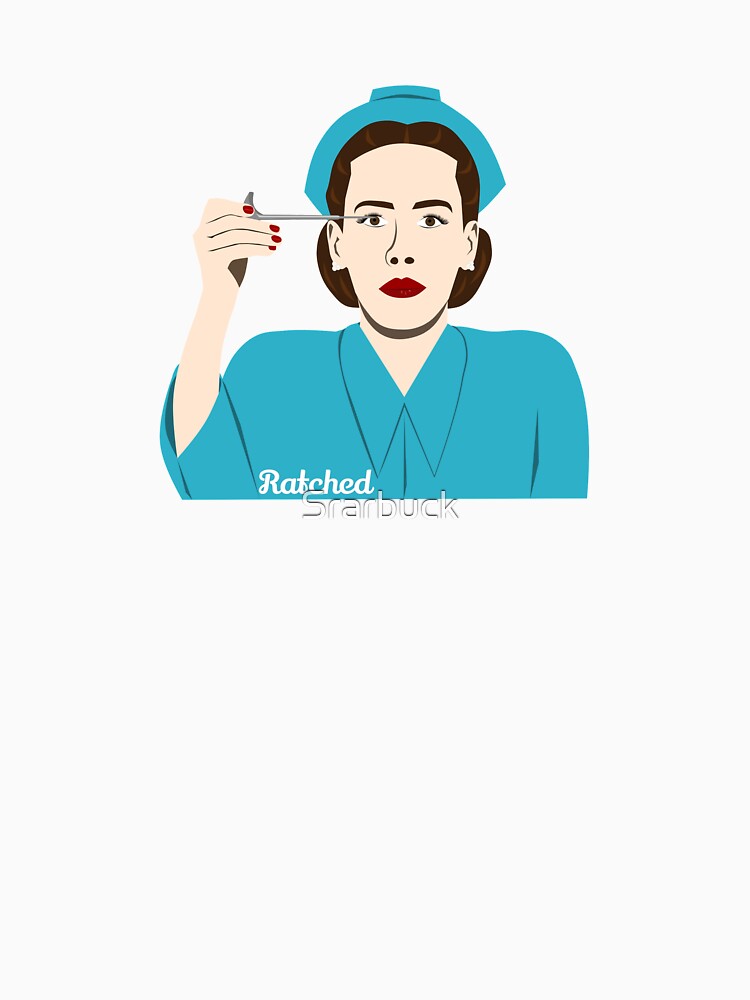 Thumbnail 4 of 4, Racerback Tank Top, Nurse Ratched designed and sold by Srarbuck.