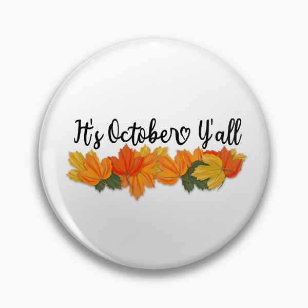 Item preview, It's October Y'all : Cute Fall Gift idea For Women's, girls and men's designed and sold by JustGift.