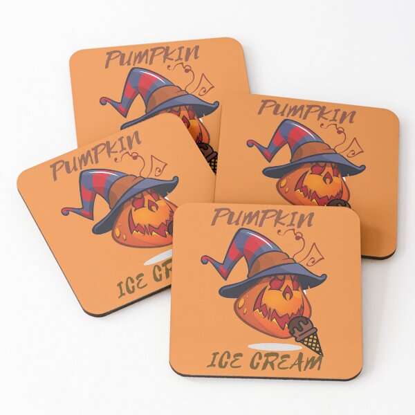 Item preview, Pumpkin Ice Cream Halloween Food designed and sold by clipartees.