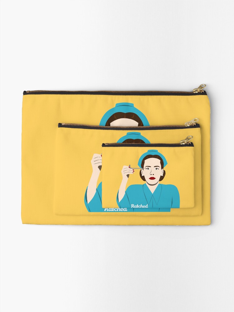 Thumbnail 2 of 4, Zipper Pouch, Nurse Ratched designed and sold by Srarbuck.