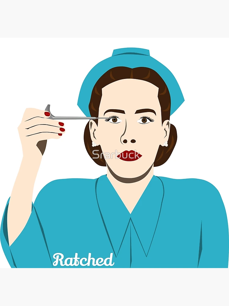 Thumbnail 3 of 3, Poster, Nurse Ratched designed and sold by Srarbuck.