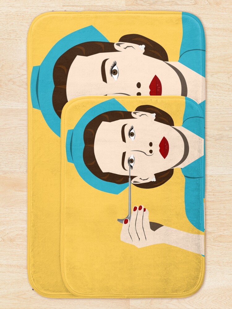 Thumbnail 5 of 6, Bath Mat, Nurse Ratched designed and sold by Srarbuck.