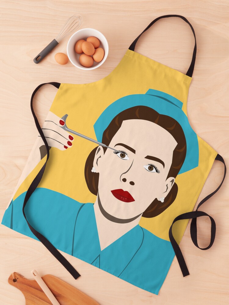 Thumbnail 1 of 6, Apron, Nurse Ratched designed and sold by Srarbuck.