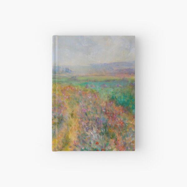Impressionist Painting-"Sally" by Mary Pat Forrest-Fields of Flowers Hardcover Journal