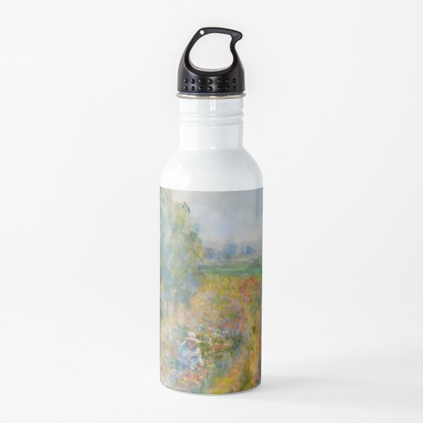 Impressionist Painting-"Sally" by Mary Pat Forrest-Fields of Flowers Water Bottle