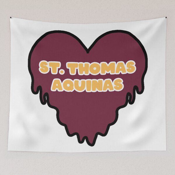 Item preview, St. Thomas Aquinas Dripping Heart designed and sold by NicholasForbes.