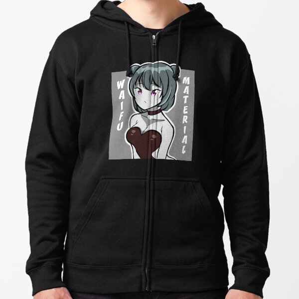 supreme waifu material hoodie