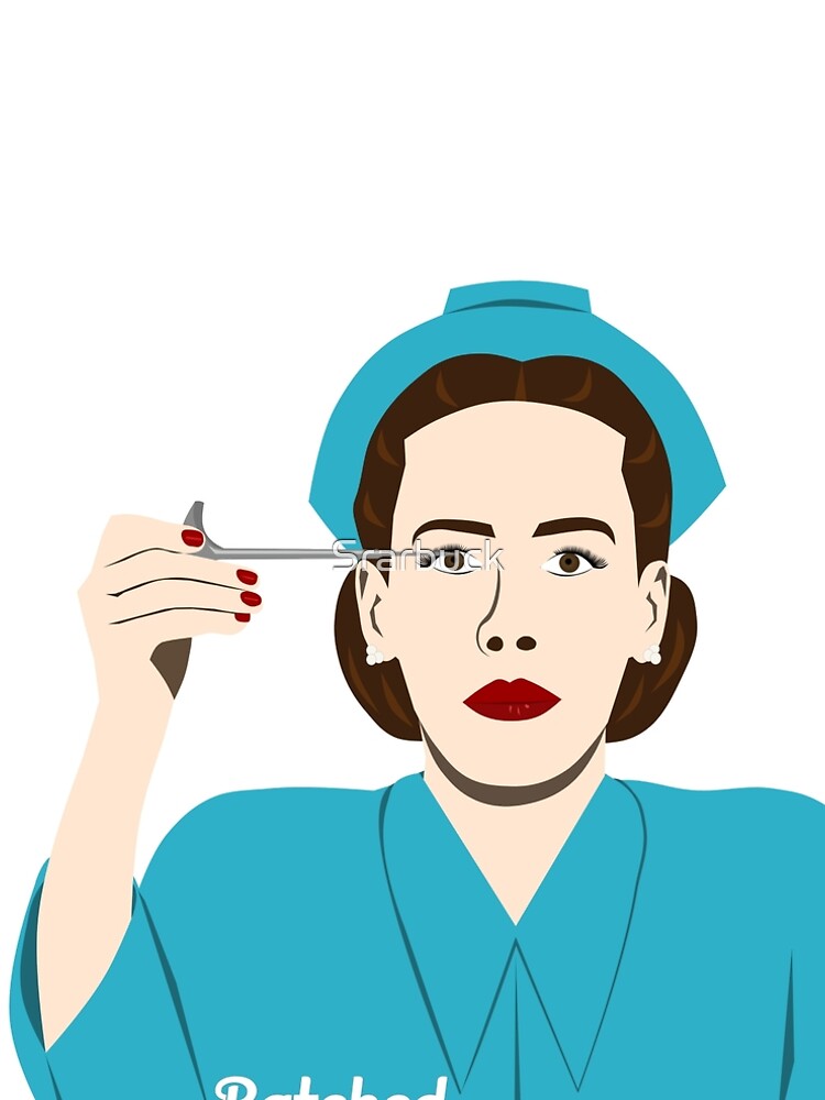 Thumbnail 5 of 5, A-Line Dress, Nurse Ratched designed and sold by Srarbuck.