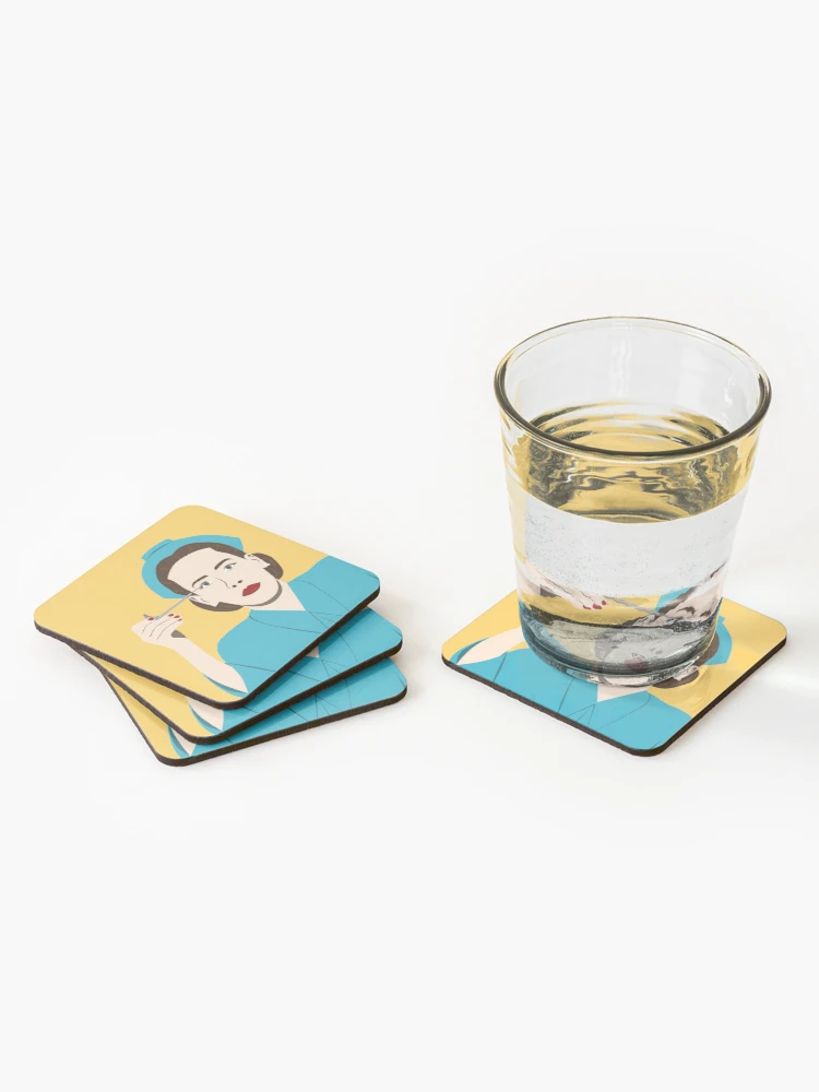 Thumbnail 2 of 5, Coasters (Set of 4), Nurse Ratched designed and sold by Srarbuck.