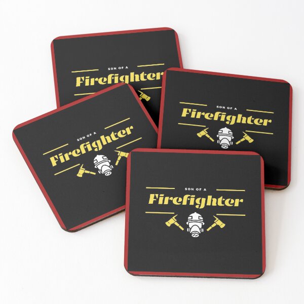 Item preview, Son of a Firefighter - Fire Department  designed and sold by MrRoccoBlue.