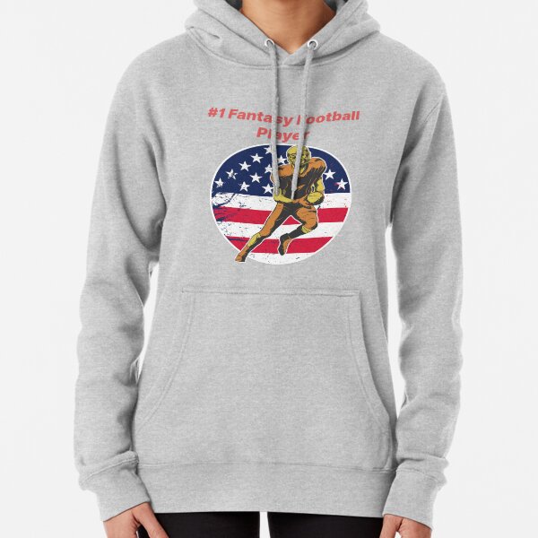#1 Fantasy Football Player Pullover Hoodie