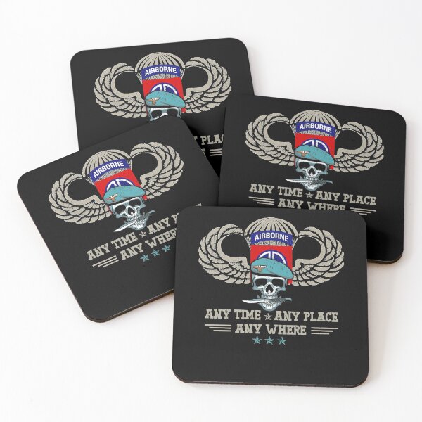 Item preview, 82nd Airborne Paratrooper Any Time Any Place Any Where Veterans Day designed and sold by Jody49.
