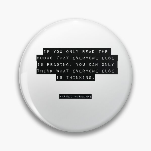 Item preview, Haruki Murakami Quote designed and sold by RJ123.