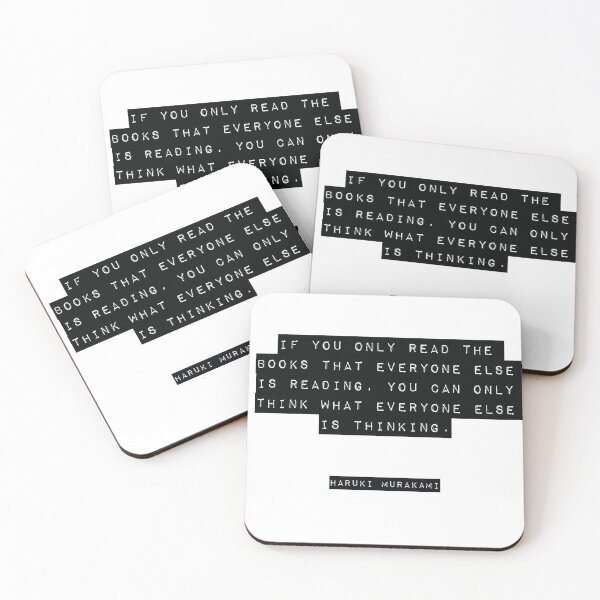 Item preview, Haruki Murakami Quote designed and sold by RJ123.