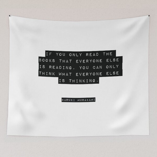 Item preview, Haruki Murakami Quote designed and sold by RJ123.