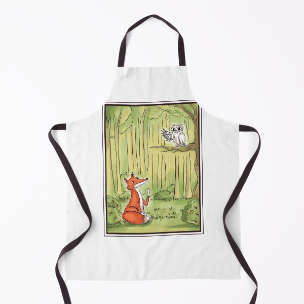 Item preview, Fox and owl say hello in the forest designed and sold by AaaleXX.